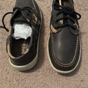 Sperry Dark Brown Leather Shoes